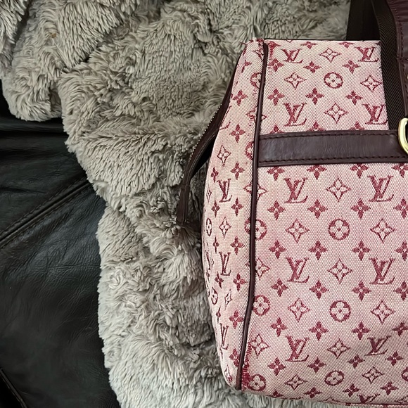 LIUIS VUITTON PINK DENIM Handbag - Picture 10 of 17